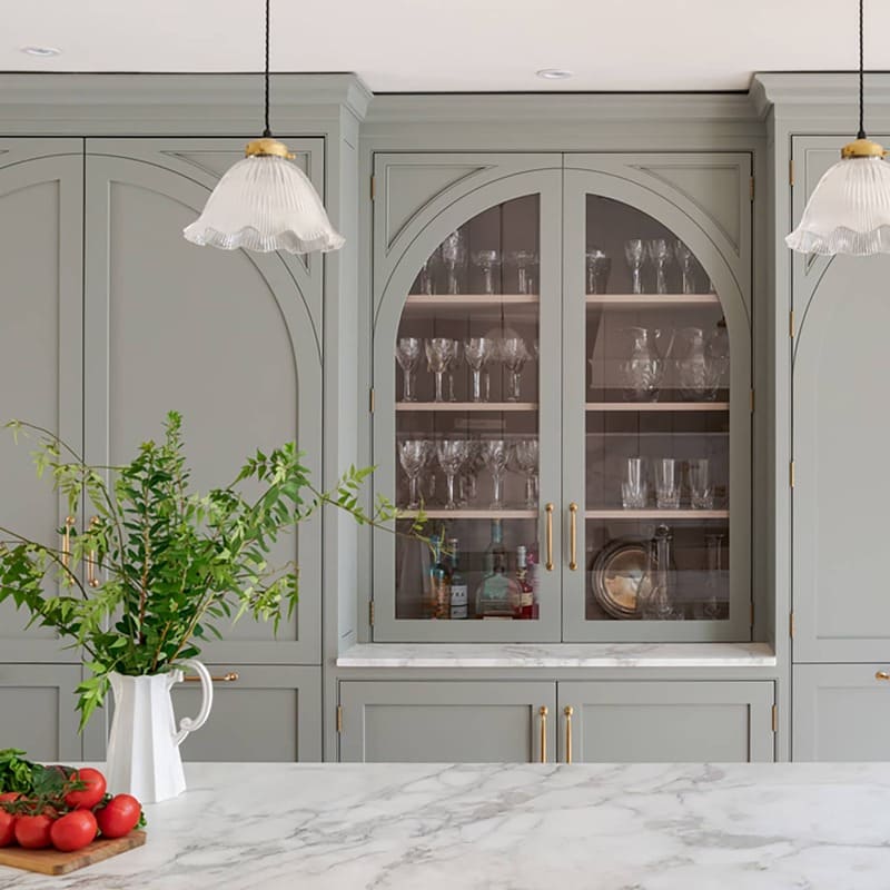 Curved cabinetry is set to make a major impact in the kitchen cabinet trends 2025