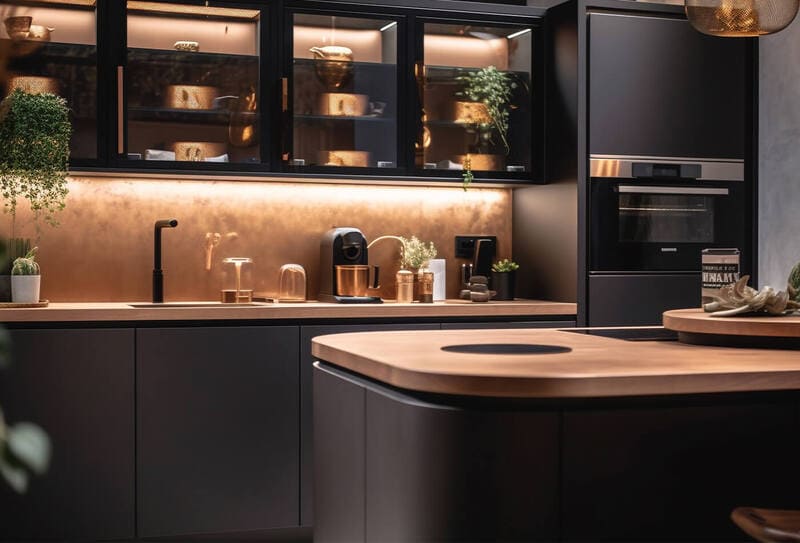 Handleless designs: Key kitchen cabinet trends 2025