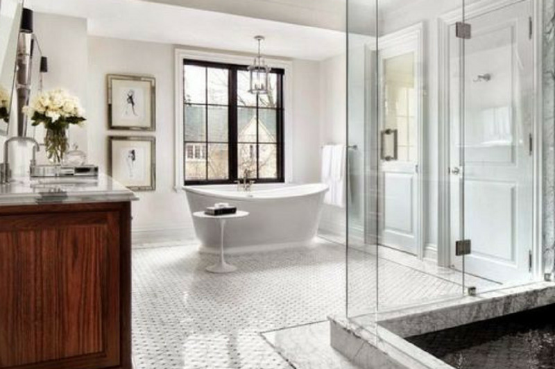 Chic bath design inspirations