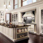 Luxury kitchen cabinets with a modern design from Mocconcepts